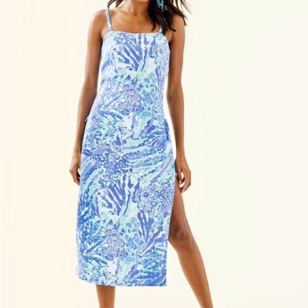 LILLY PULITZER Laken midi romper sz. 12